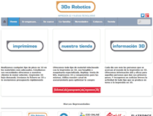 Tablet Screenshot of 3dorobotics.com